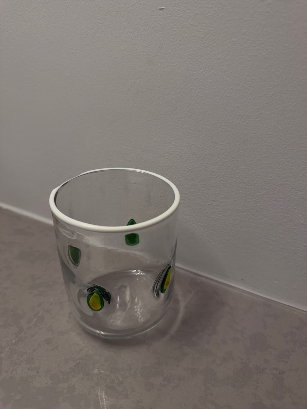 The Anthropology Icon Glass - Avocado